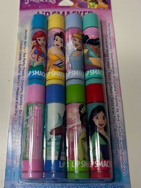 New Lip Smacker Disney Princess Lip Balm 8-Pack - Multicolor